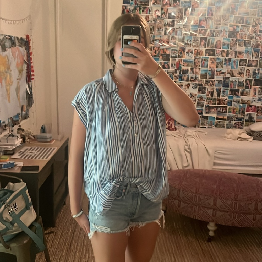 Nili Lotan stripe top
